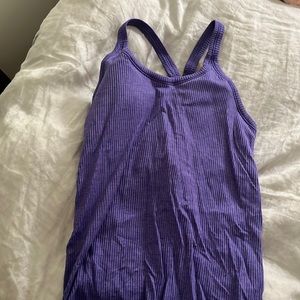 Purple lululemon tank